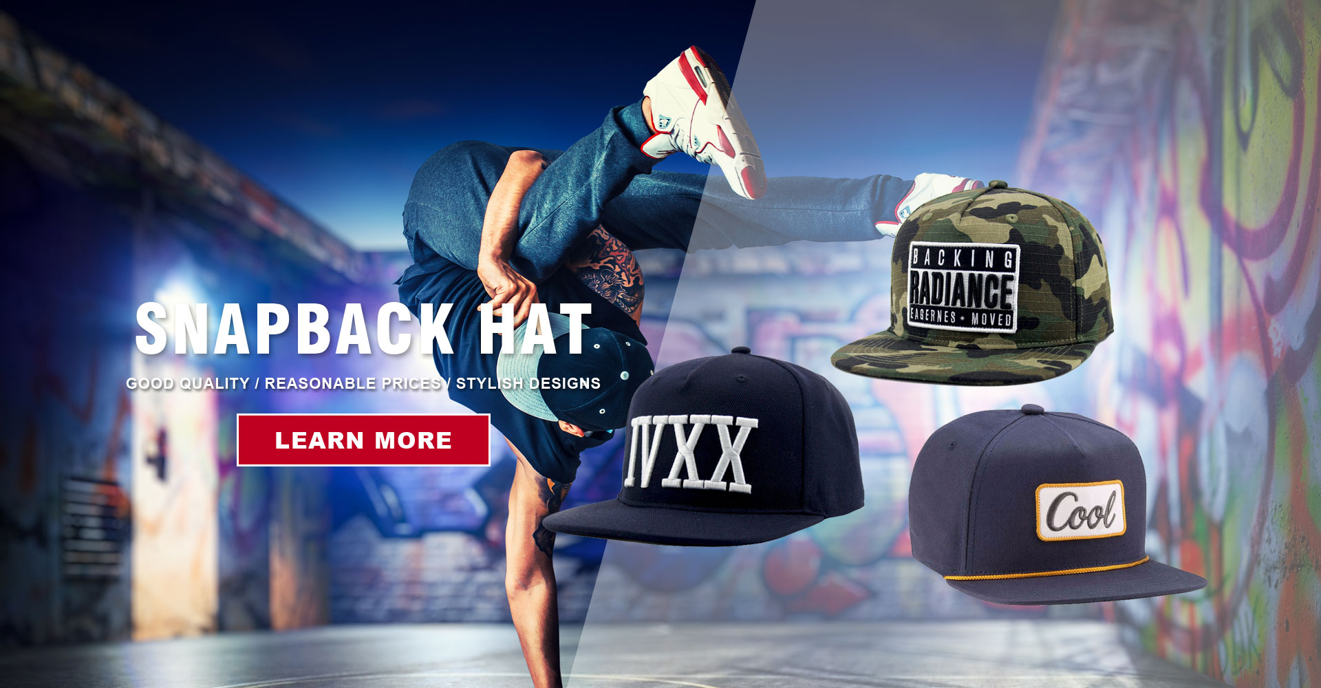أزياء قبعة Snapback
