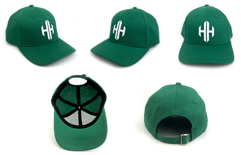 6 panels baseball hat